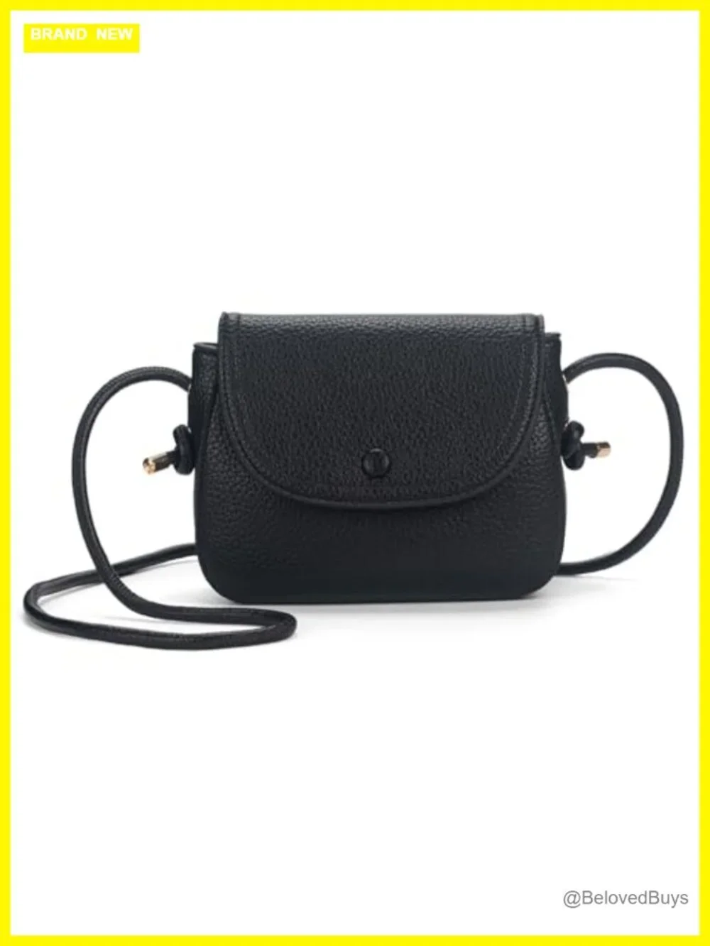 Vegan Leather Crossbody Bag Women Saddle Purse Flap Shoulder Handbag
